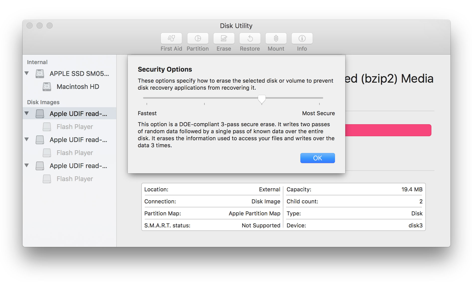 Hard Disk Utility Mac-Security