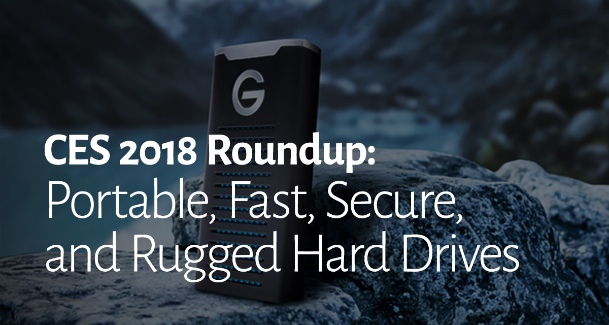 CES2018-Rugged Hard Drives