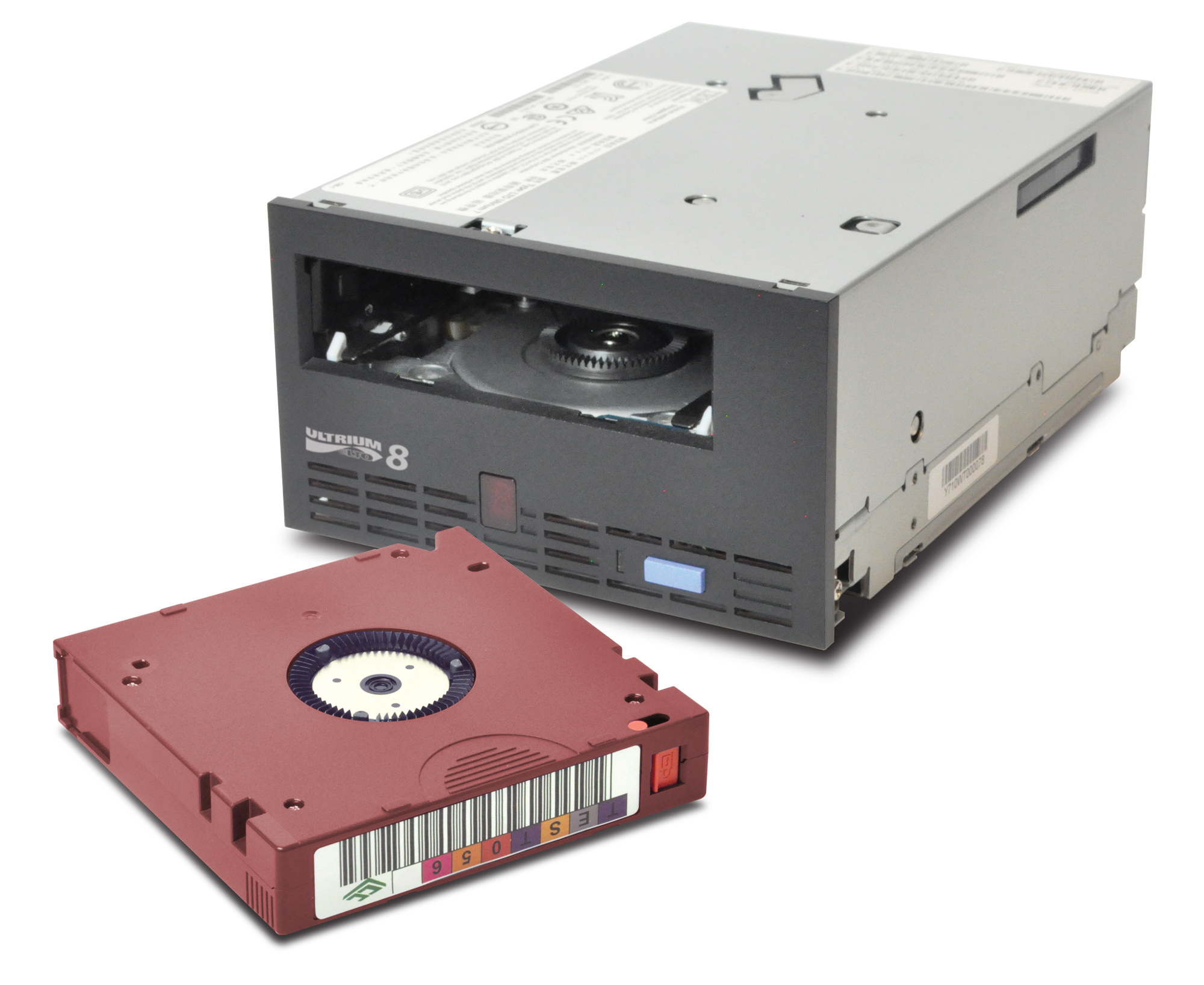 LTO-8 drive and tape cartridge