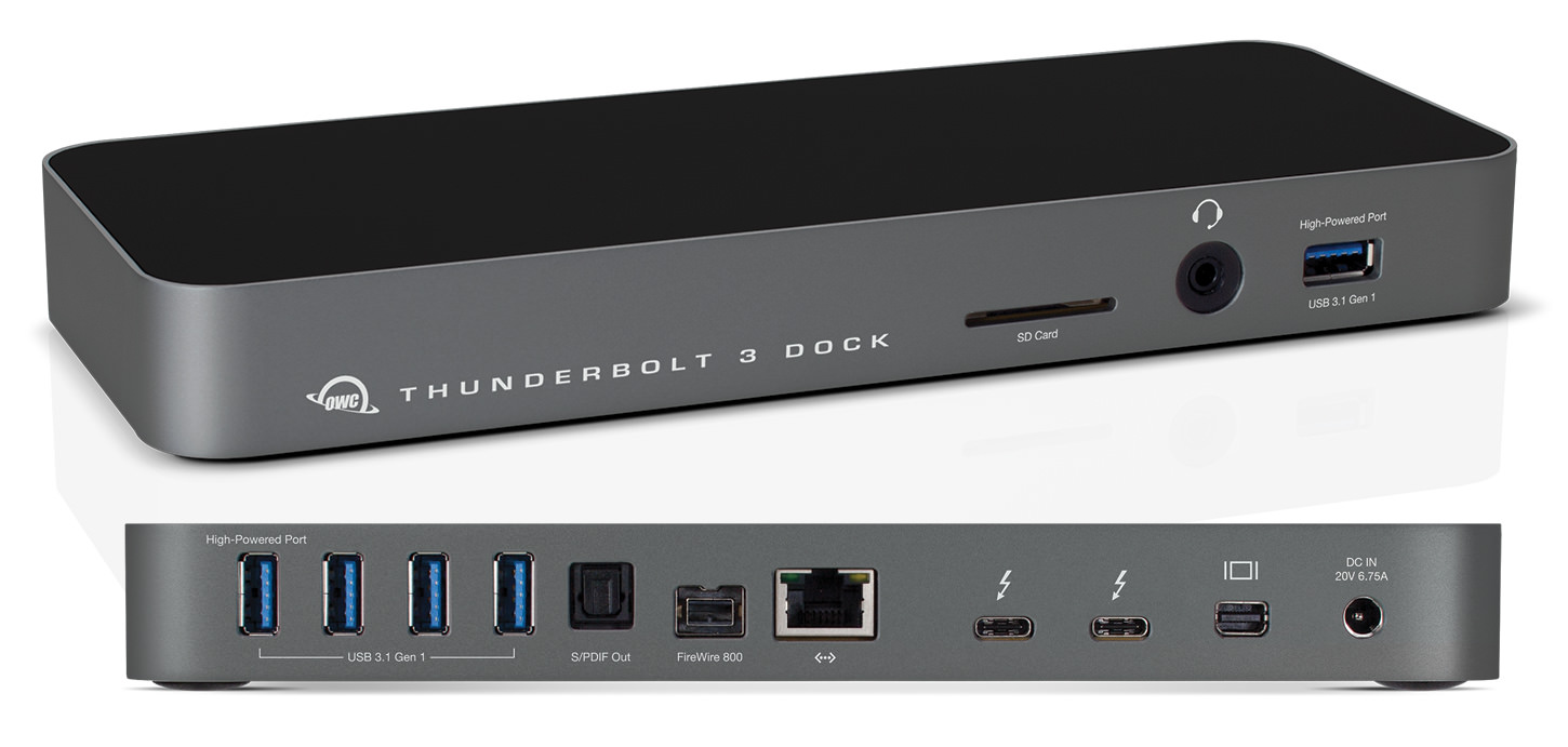 USB-C docks-OWC Thunderbolt 3